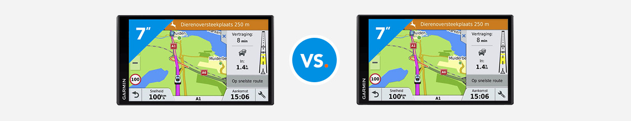 Compare the Garmin DriveSmart 61 LTM-D to the LTM-S
