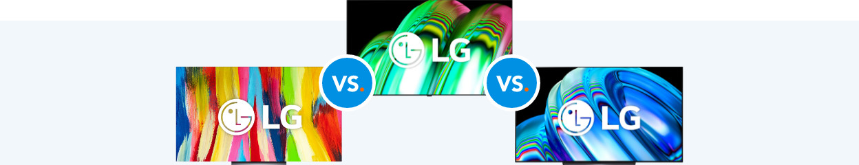 Les différences entre les LG OLED C2, B2 et A2