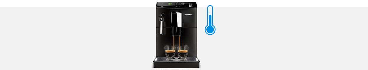 Le café de ma machine entièrement automatique n'est pas assez chaud