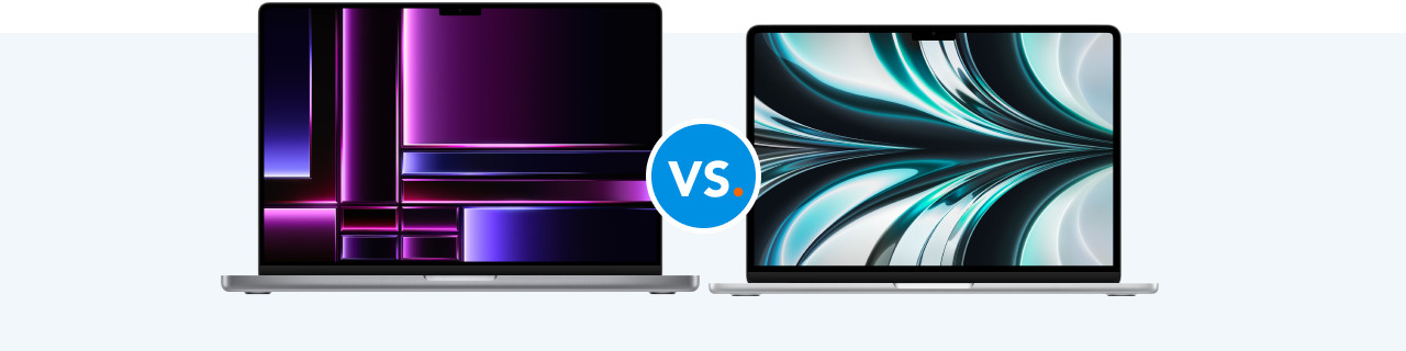 Compare the MacBook Pro to the MacBook Air