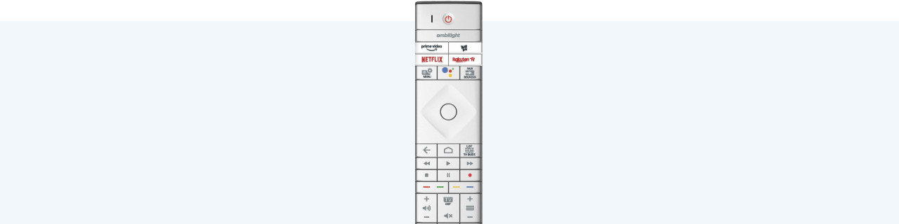 How does the Philips OLED remote work?