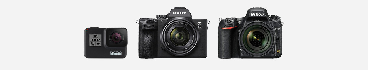 The best cameras to record with