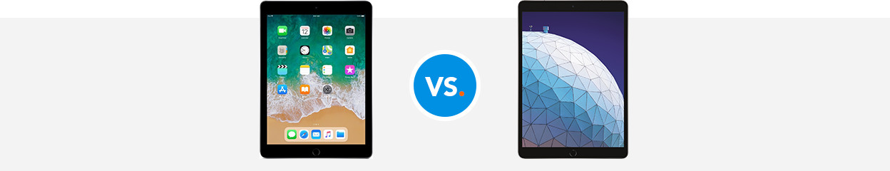 Comparez l'Apple iPad (2018) avec l'Apple iPad Air (2019)
