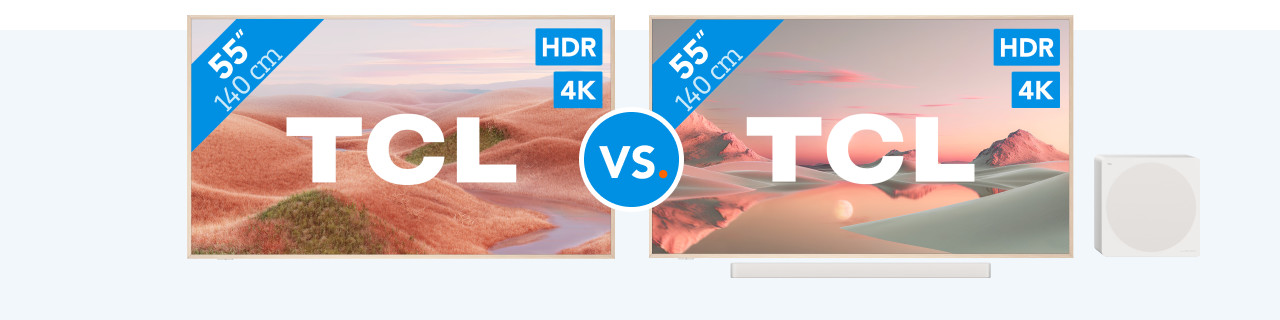 TCL A300 PRO NXTVision vs A300W NXTVision