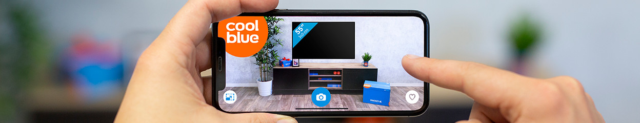 How can I virtually place a TV in my room?