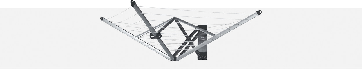 Hoe plaats je een wanddroogmolen?