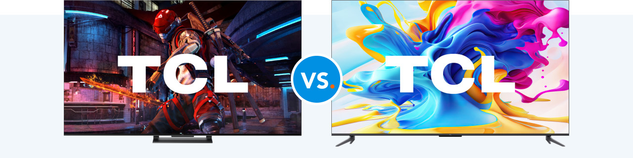 Comparez la TCL 74 et la TCL 64