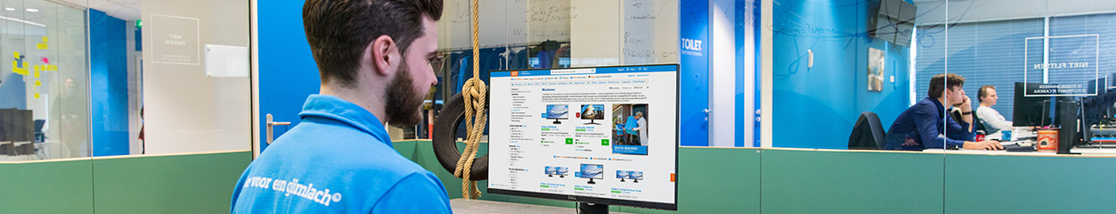 How do you adjust the brightness of your monitor?