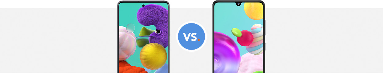 Comparez le Samsung Galaxy A51 avec l'A41