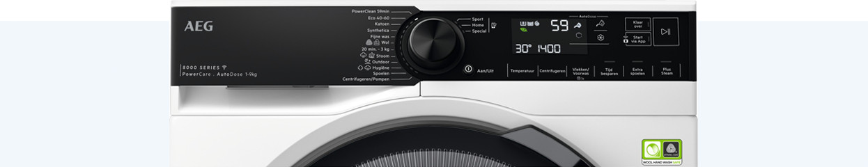 How do you use AEG AutoDose technology?