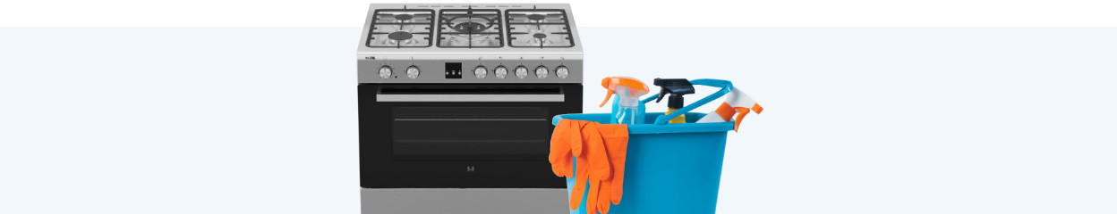 How do you clean your gas stove?