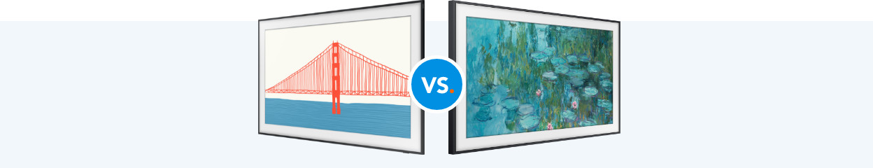 Comparez la Samsung The Frame 2021 avec la The Frame 2020