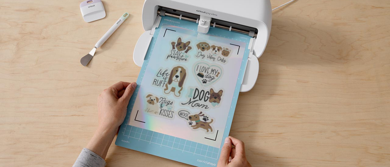 Maak kleurenstickers