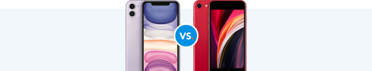 Compare the refurbished iPhone 11 to the refurbished iPhone SE 2020