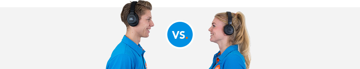 The differences between over-ear and on-ear headphones