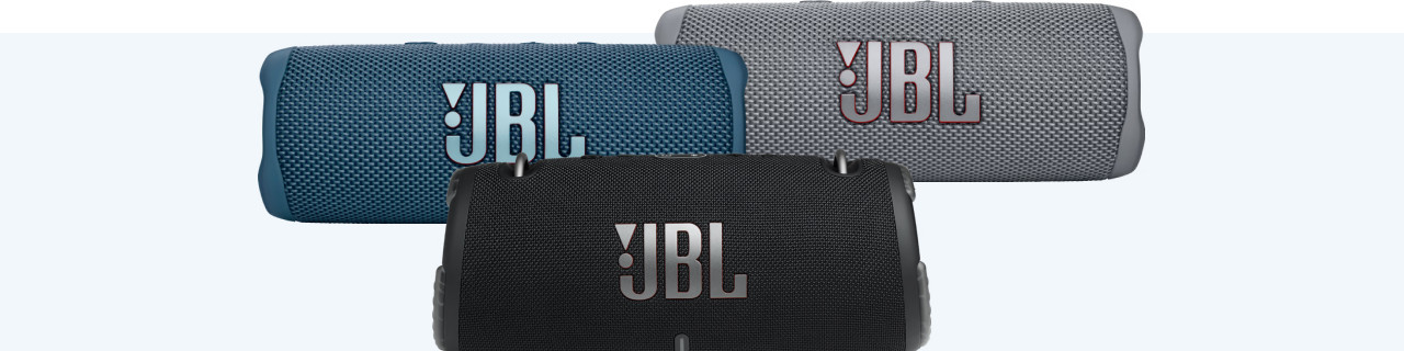 How do you connect multiple JBL speakers to each other?