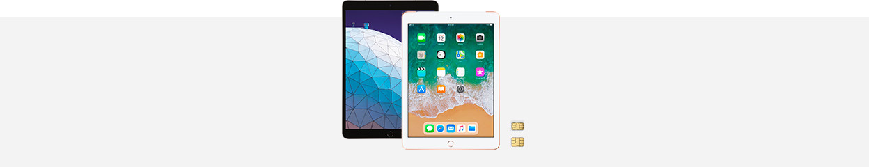 How do you place a SIM card in your iPad 4G or 5G?