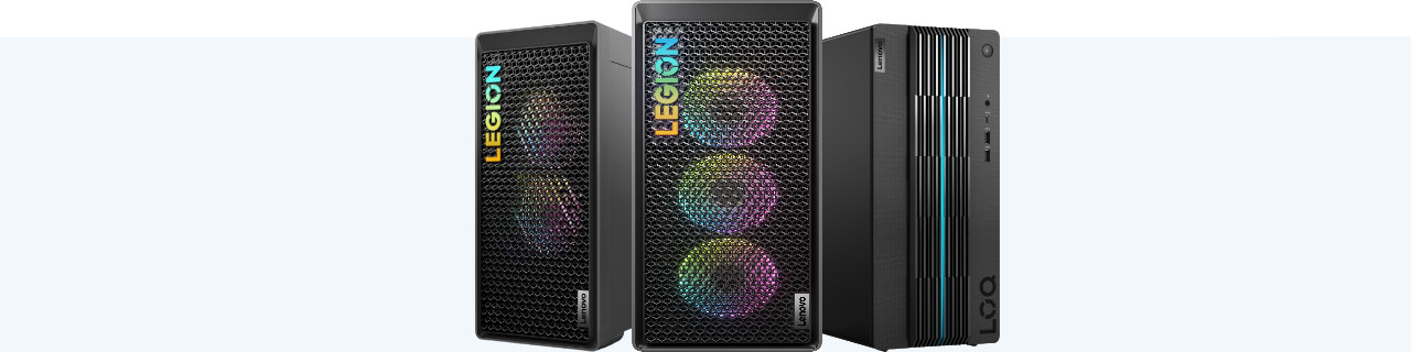 Comparez les PC de bureau gamer Lenovo