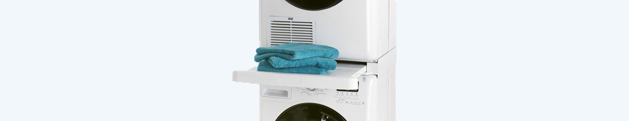 Why you need a stacking kit for your washing machine and dryer