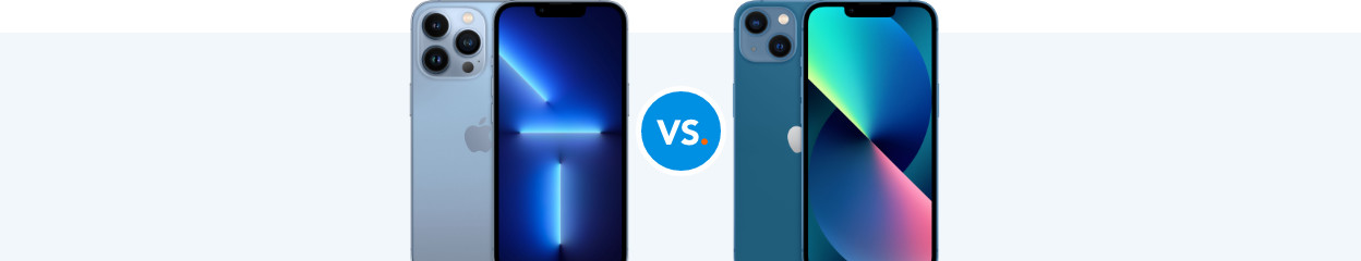 Compare the Apple iPhone 13 Pro to the Apple iPhone 13