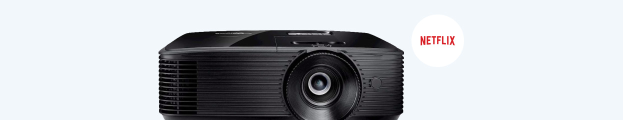 How do you download Netflix on your Optoma projector?