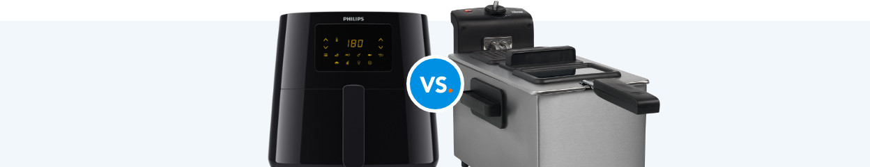 Airfryer versus friteuse