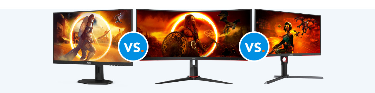 How do you choose an AOC gaming monitor?