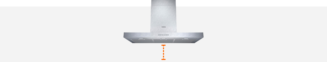 What's the right distance between a range hood and a cooktop?