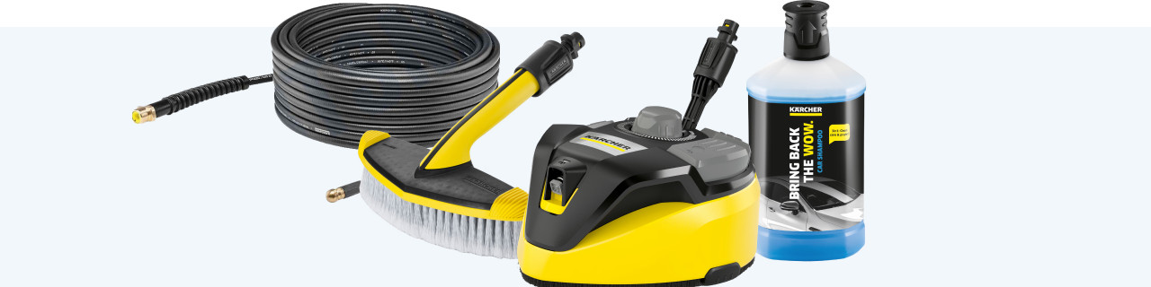 Quels accessoires vous faut-il pour votre nettoyeur à haute pression Kärcher ?