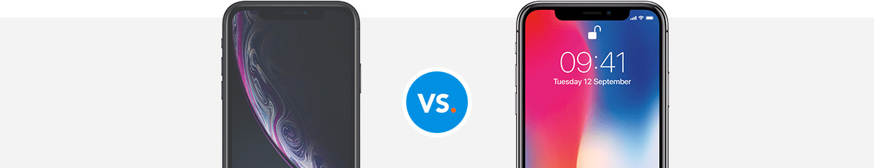 Compare the Apple iPhone Xr to the Apple iPhone X