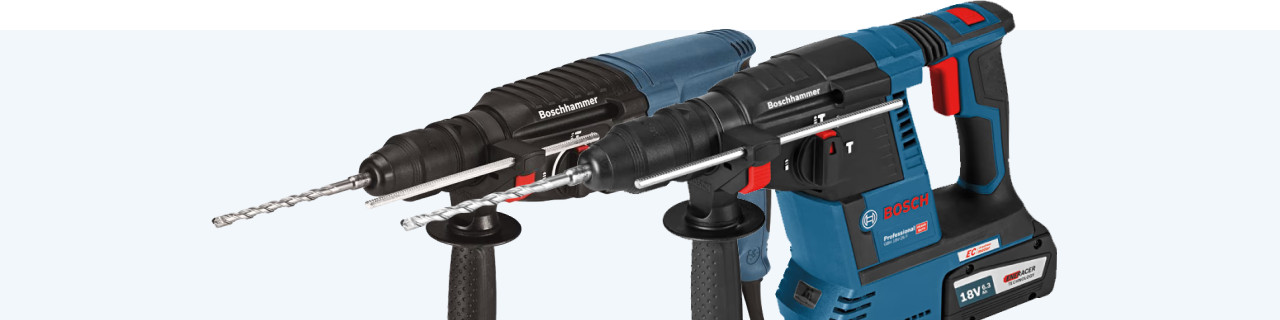 Hoe kies je een Bosch Professional boorhamer?