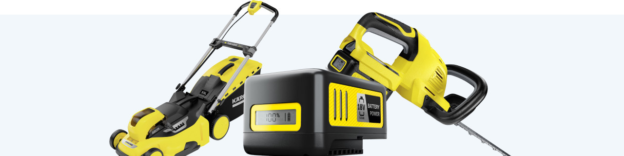 What's the Kärcher 18V battery platform?