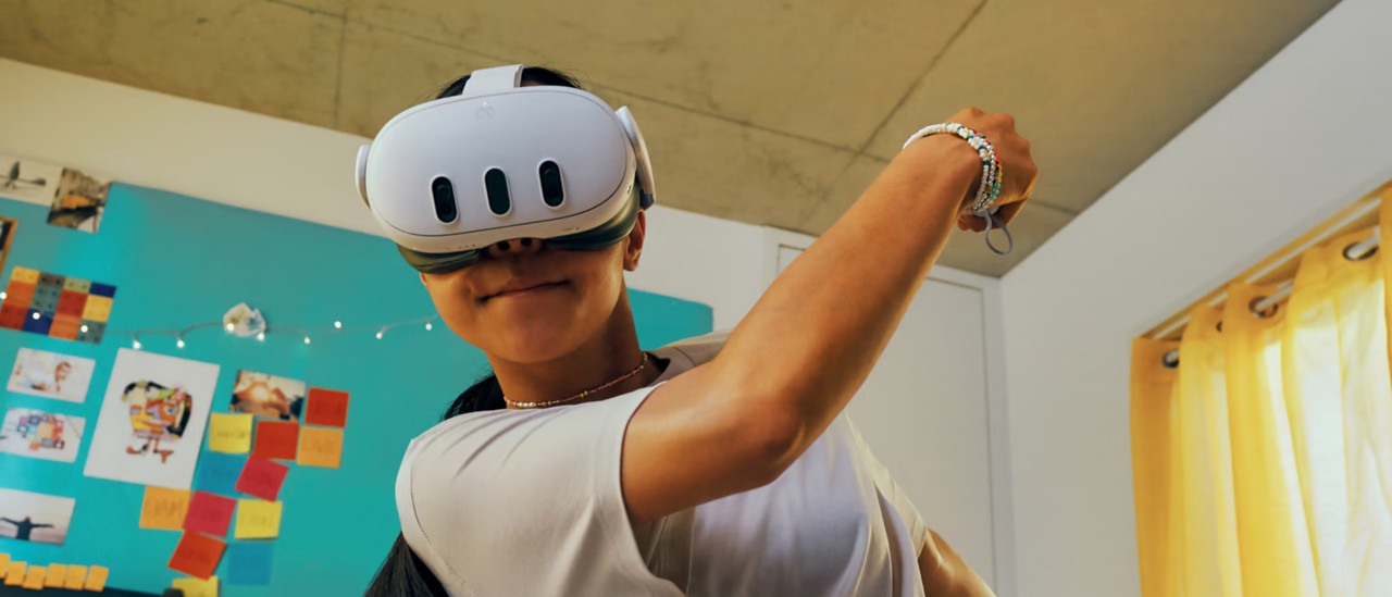 Meta Quest 3(S): in use