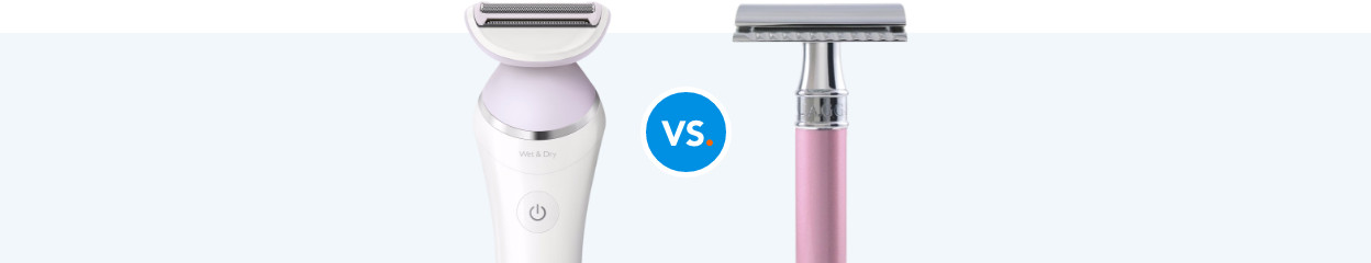 The differences between a ladyshave and a shaver blade