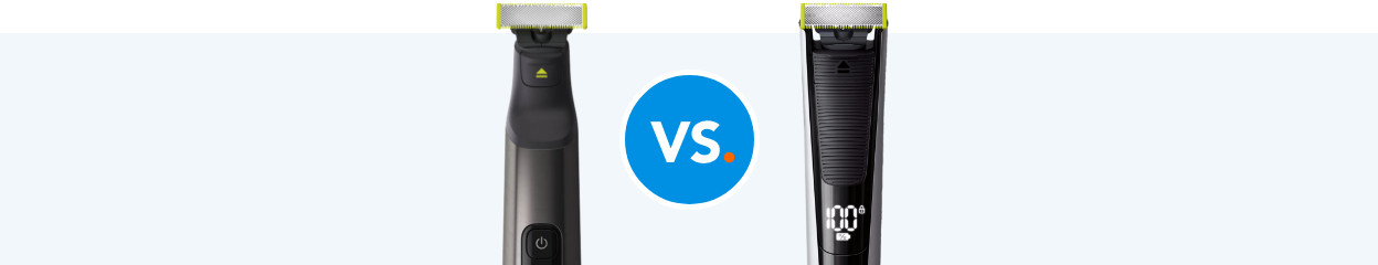 What's the difference between the different Philips OneBlade models?