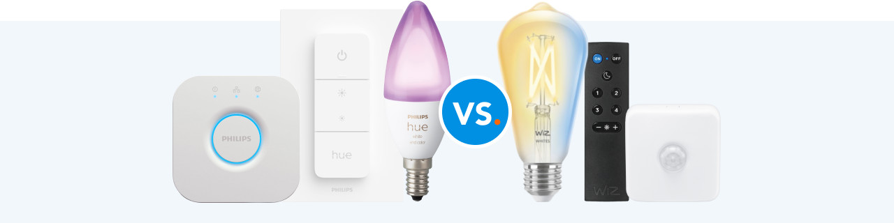 Quelle est la différence entre Philips Hue et Wiz ?