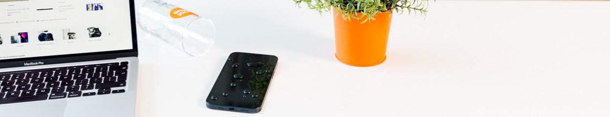 What do you do when you've dropped your iPhone in water?