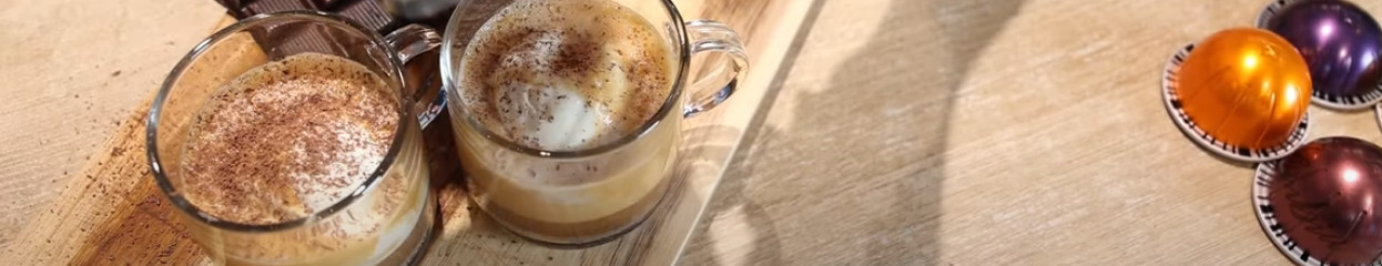 How do you prepare coffee recipes with a Nespresso Vertuo?