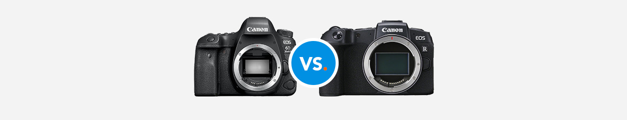 Compare the Canon EOS 6D Mark II to the Canon EOS RP