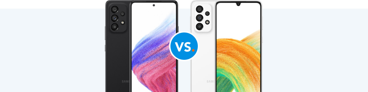 Samsung Galaxy A53 vs Samsung Galaxy A33