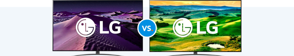 Compare the LG QNED816 to the LG QNED866