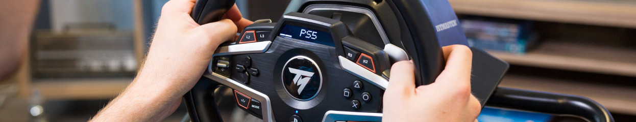 Everything on the Trustmaster T248 racing wheel
