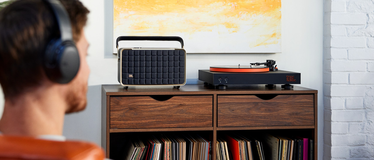 Authentics with record player