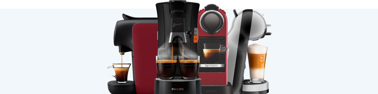 Compare the Nespresso, L'OR, Dolce Gusto, and Senseo