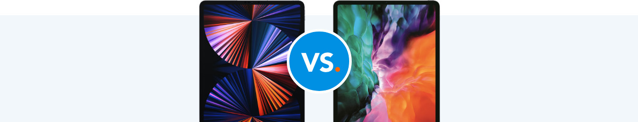 Compare the Apple iPad Pro (2021) to the Apple iPad Pro (2020)