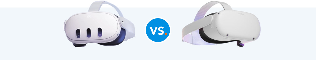 Meta Quest 3 vs Meta Quest 2
