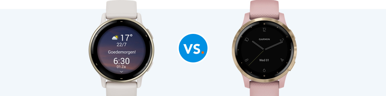 Compare the Garmin Vivoactive 5 with the Vivoactive 4