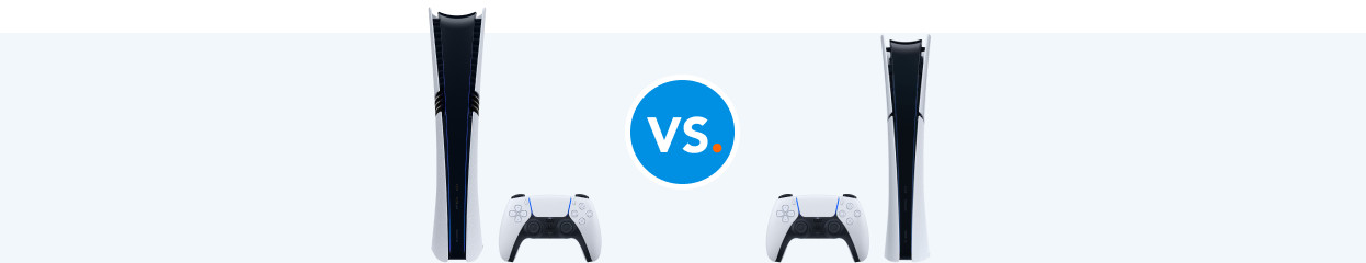 Comparez la PlayStation 5 Pro avec la PlayStation 5 Slim