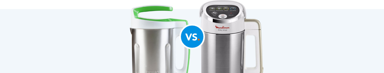 The differences between DOMO and Moulinex soup makers