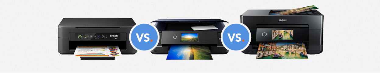 The differences between the Epson Expression printers